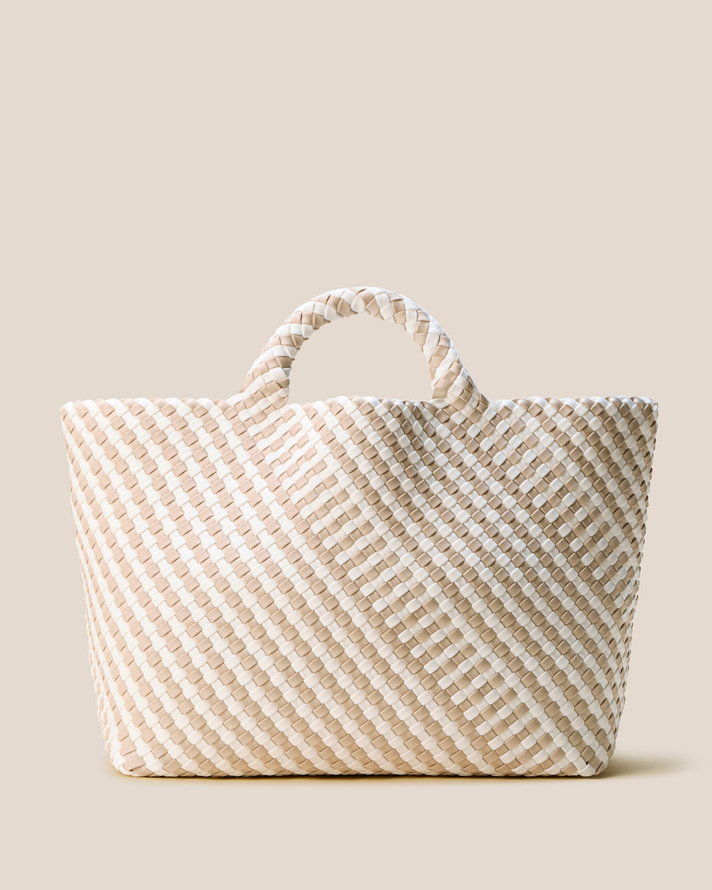 Grand sac fourre-tout rayé géométrique St. Barth | Mykonos