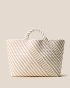 Grand sac fourre-tout rayé géométrique St. Barth | Mykonos