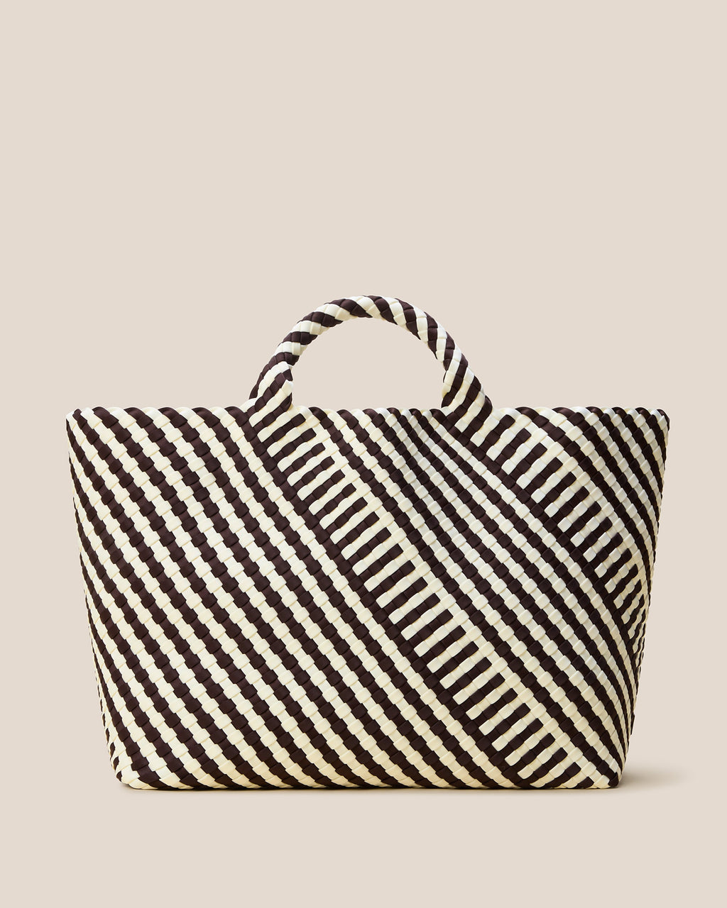 Grand sac fourre-tout St. Barths à rayures géométriques | Roma
