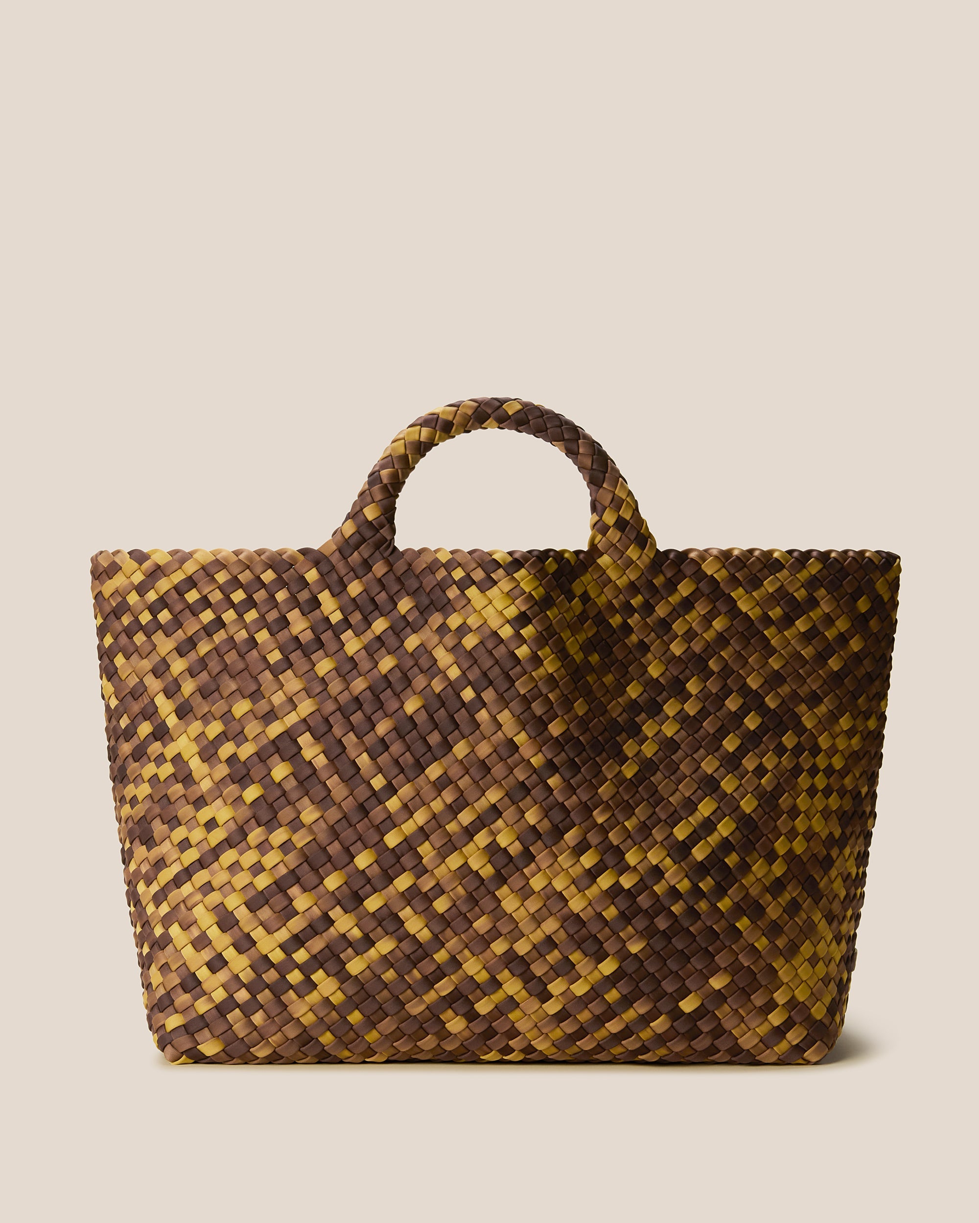 Grand sac fourre-tout St. Barths aquarelle | Écaille de tortue