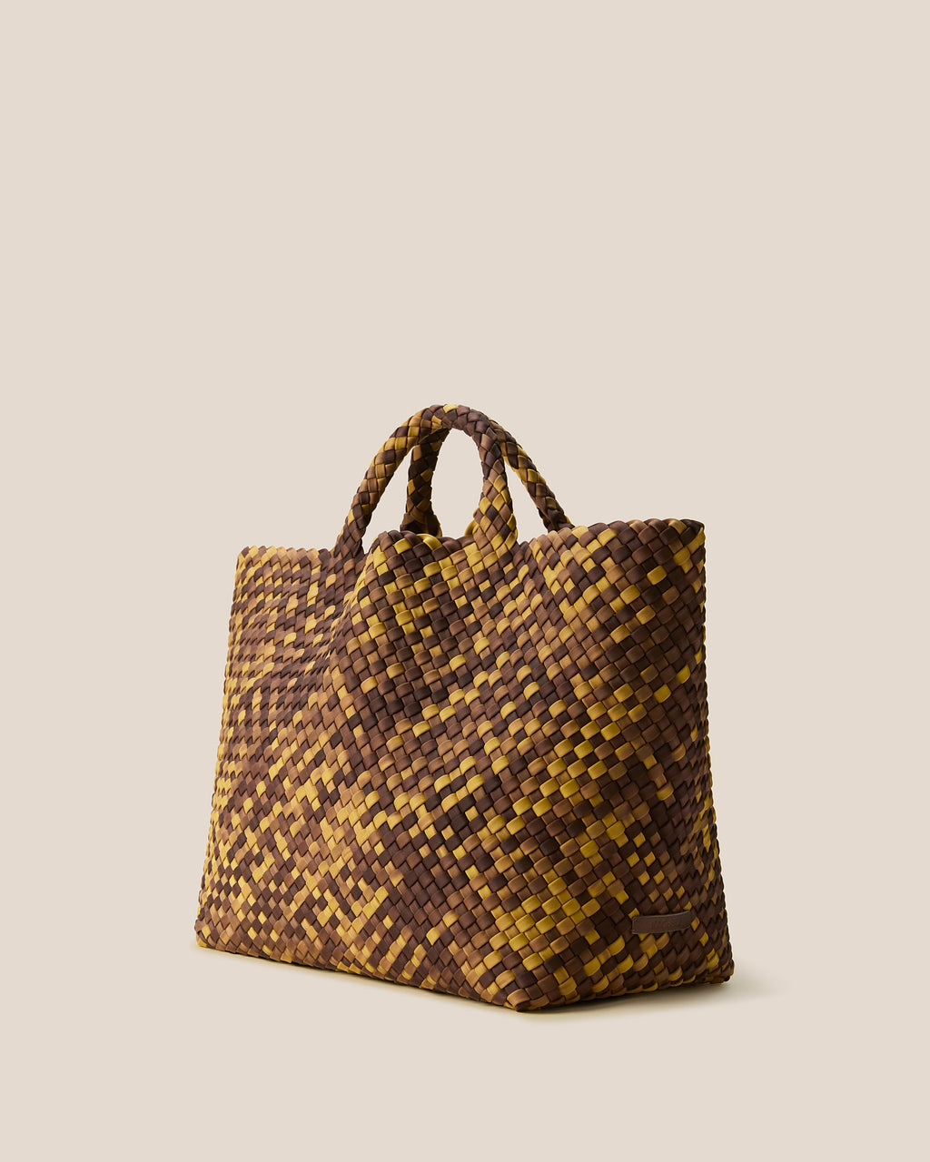 Grand sac fourre-tout St. Barths aquarelle | Écaille de tortue