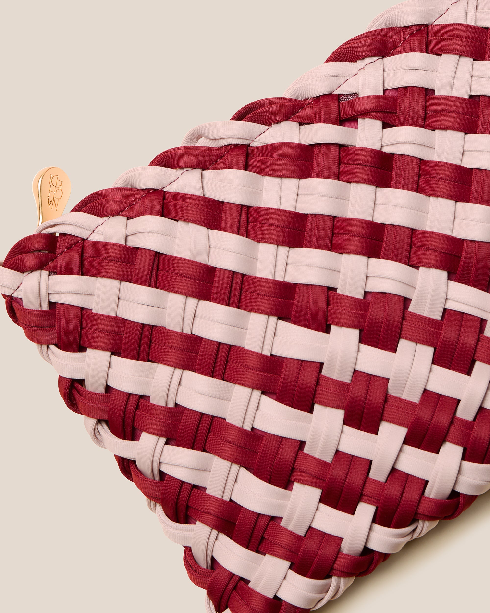 Sac fourre-tout moyen St. Barths à double tissage | Lychee