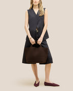 Sac fourre-tout moyen St. Barths | Chocolat