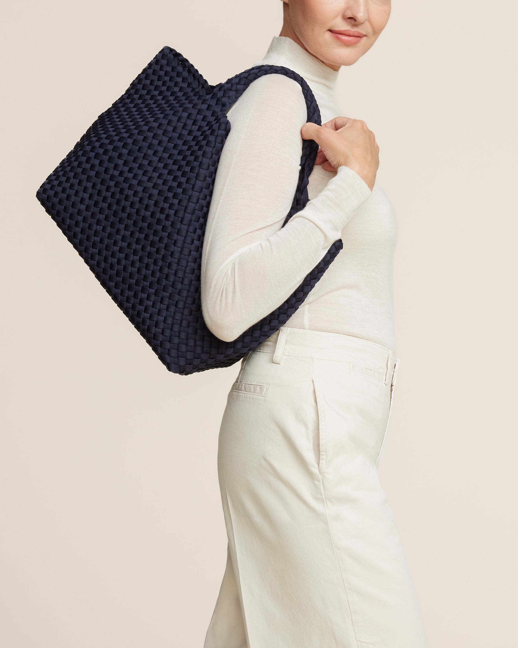 Sac fourre-tout moyen St. Barths | Bleu encre