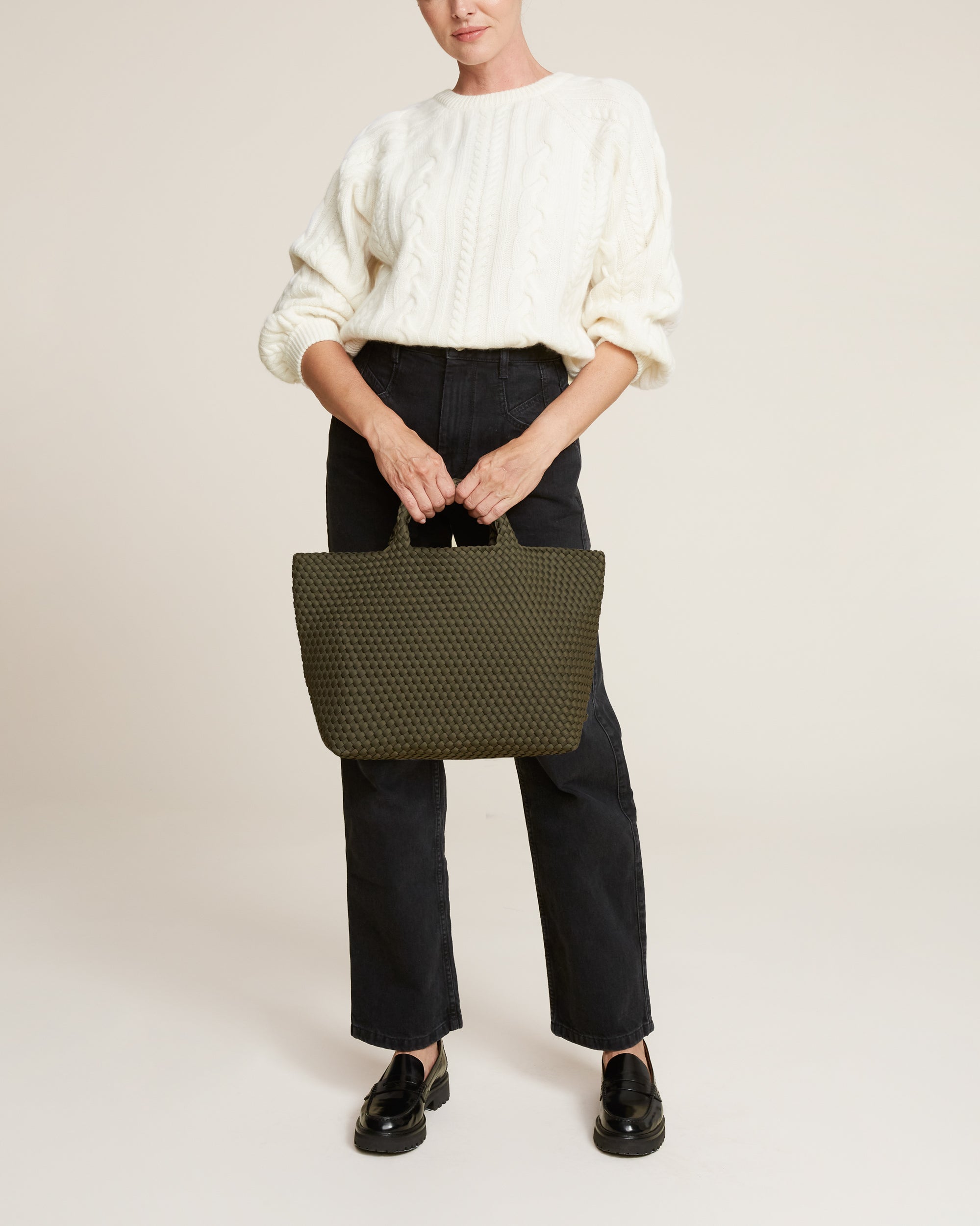 Sac fourre-tout moyen St. Barths | Olive