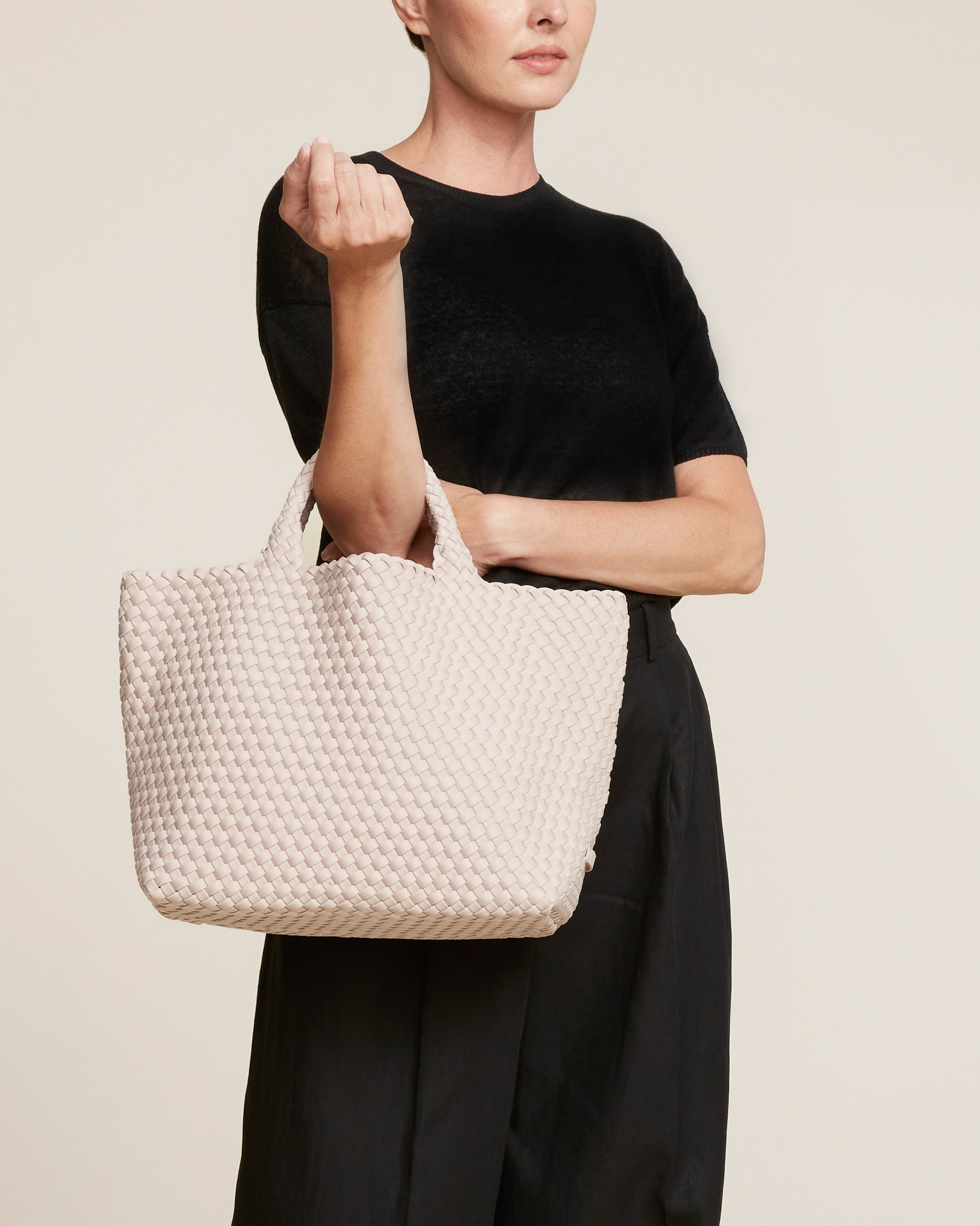 Sac fourre-tout moyen St. Barths | Rose coquillage