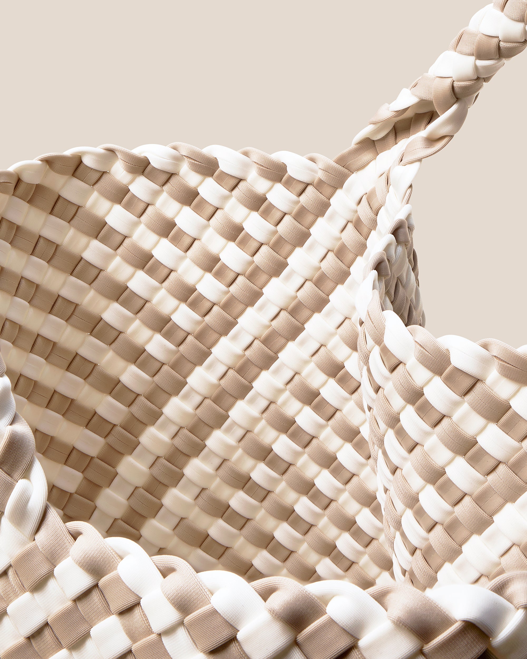 Sac fourre-tout moyen St. Barths à rayures géométriques | Mykonos