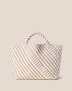 Sac fourre-tout moyen St. Barths à rayures géométriques | Mykonos