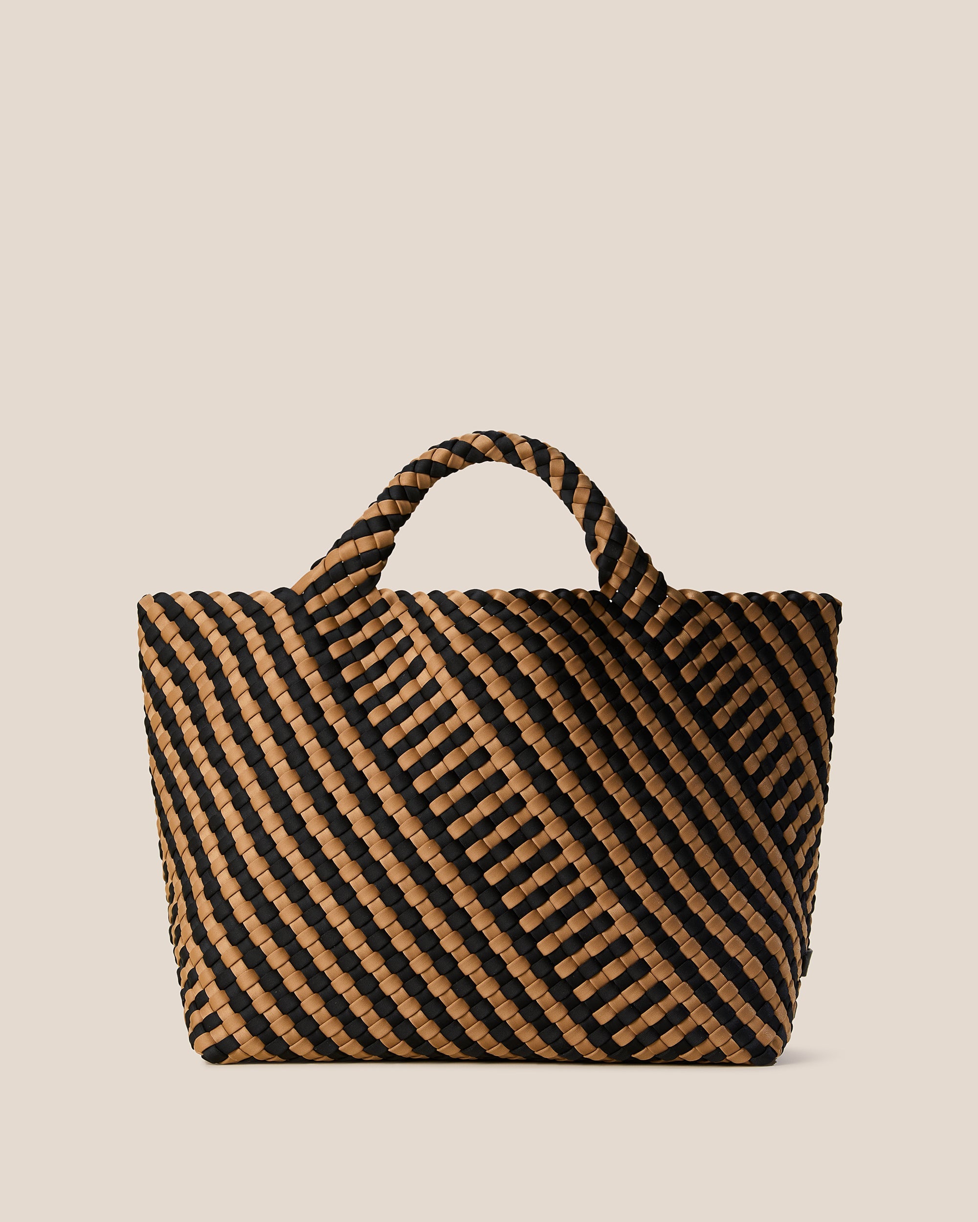 Sac fourre-tout moyen St. Barths à rayures géométriques | Ravenna