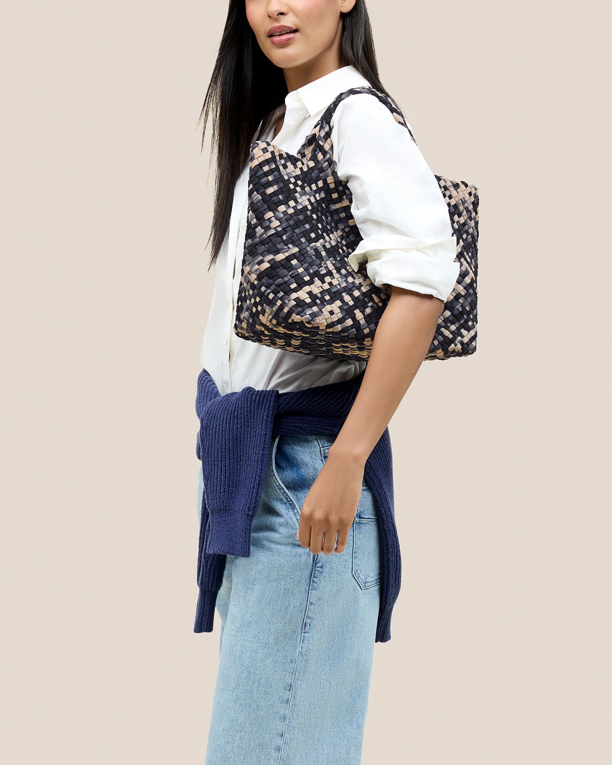 St. Barths Medium Tote Aquarelle | Nimbus