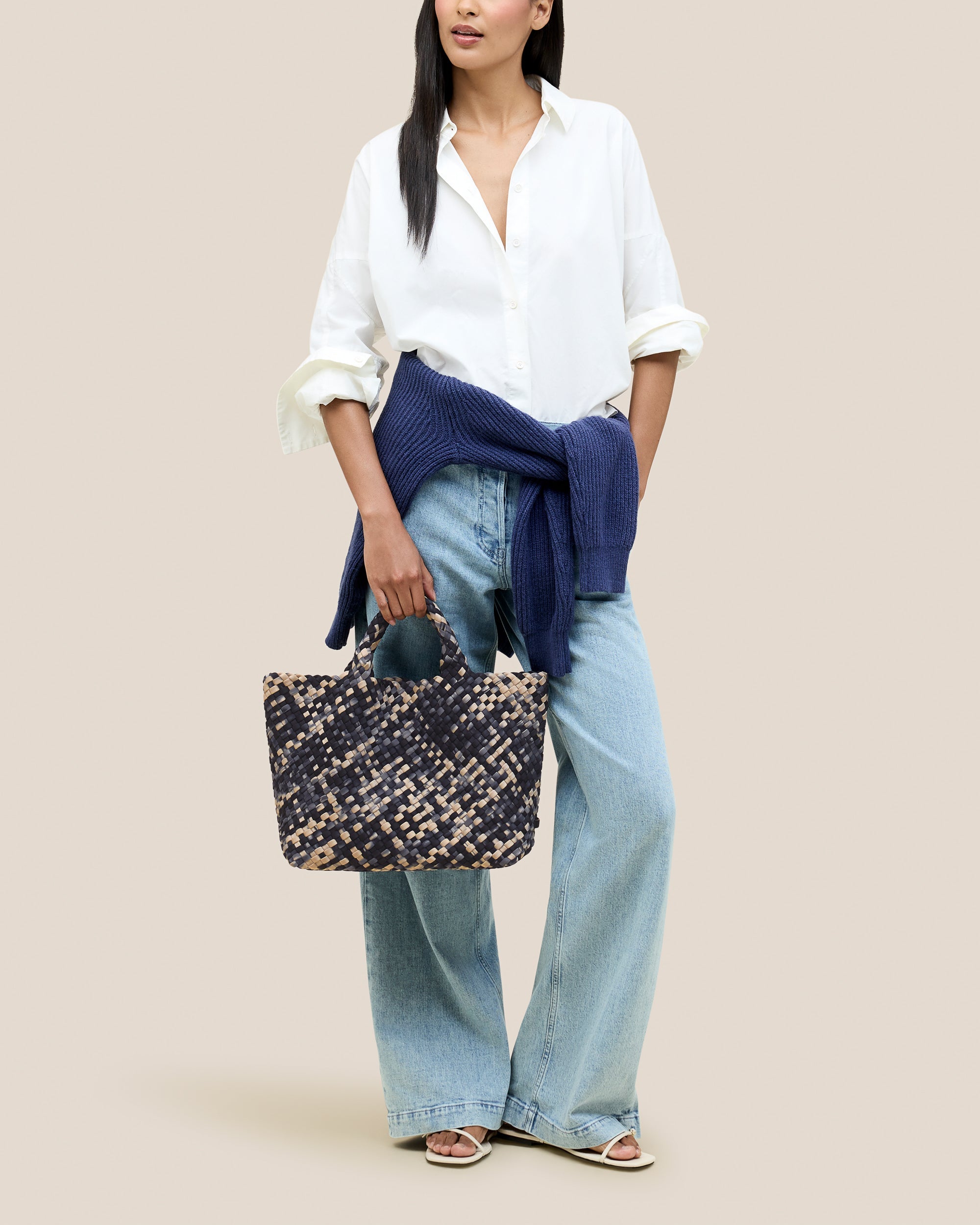 St. Barths Medium Tote Aquarelle | Nimbus