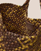 Sac fourre-tout moyen St. Barths aquarelle | Écaille de tortue