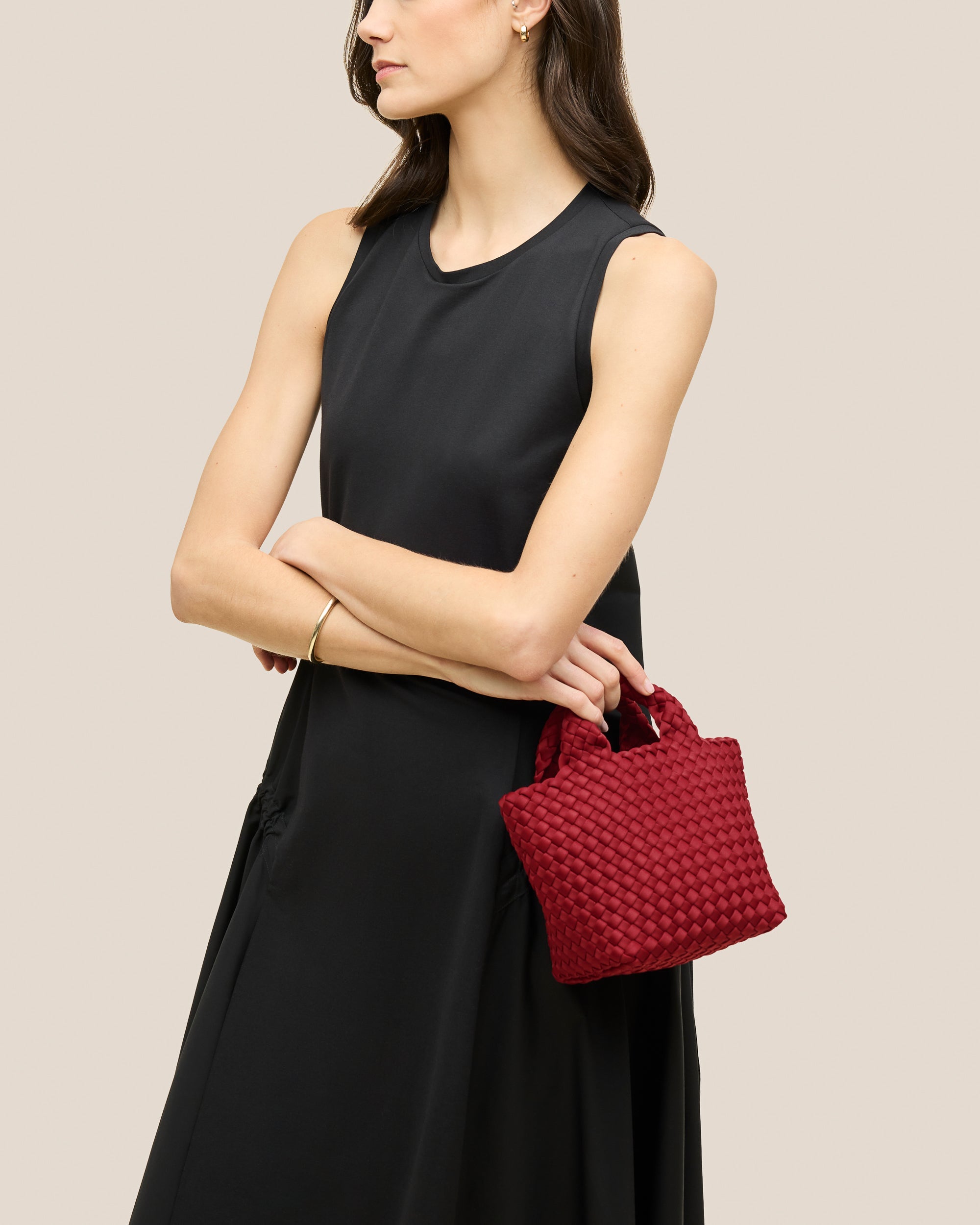 Petit cabas St. Barths | Rosso