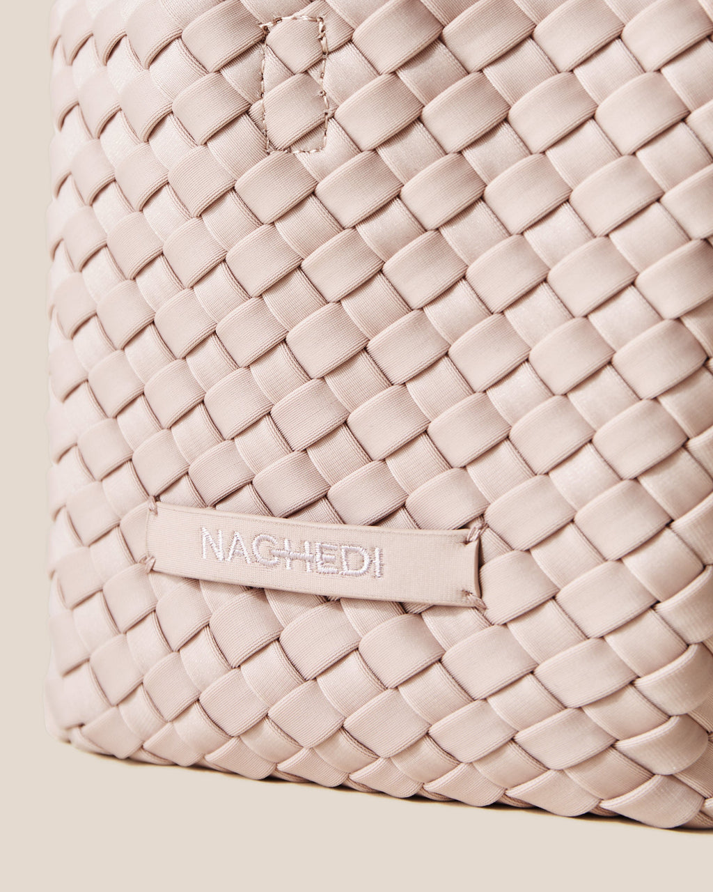 Petit cabas St. Barths | Rose coquillage