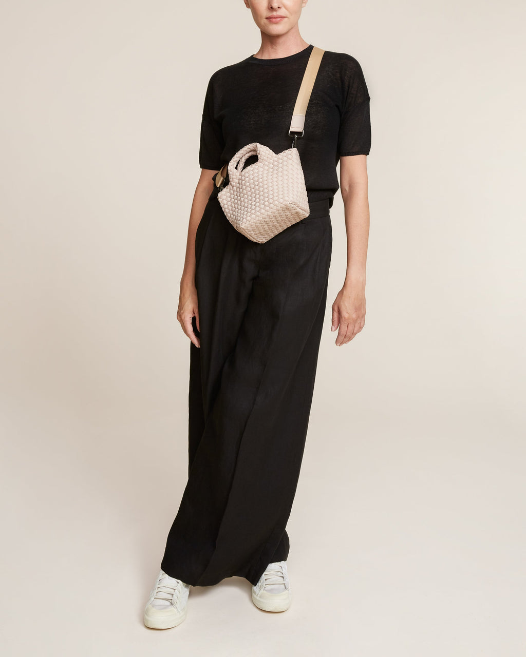 Petit cabas St. Barths | Rose coquillage