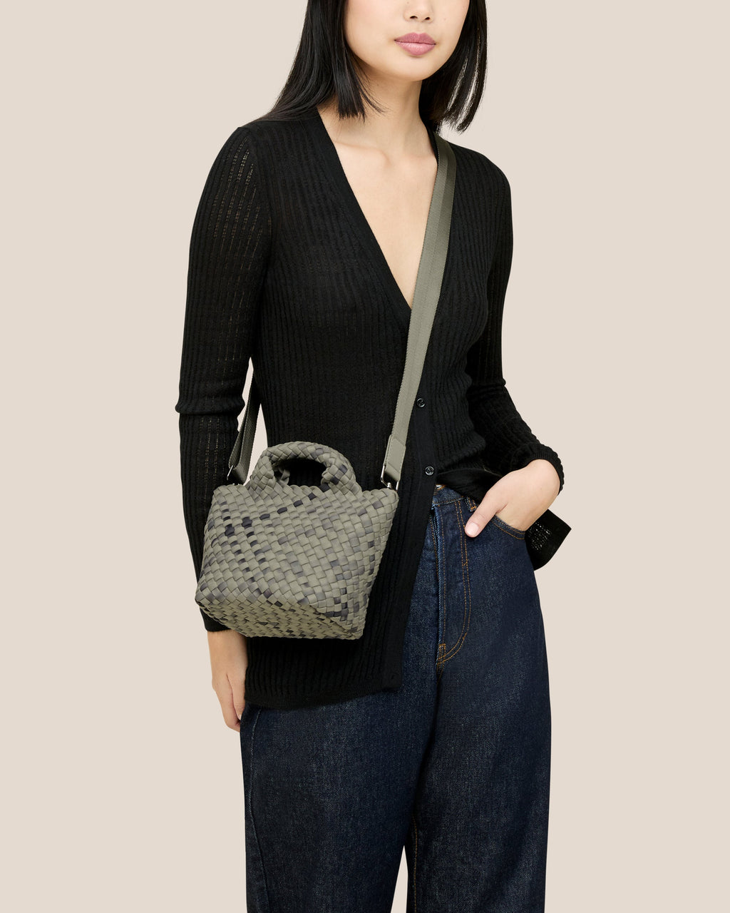 Petit cabas St. Barths aquarelle | Neptune