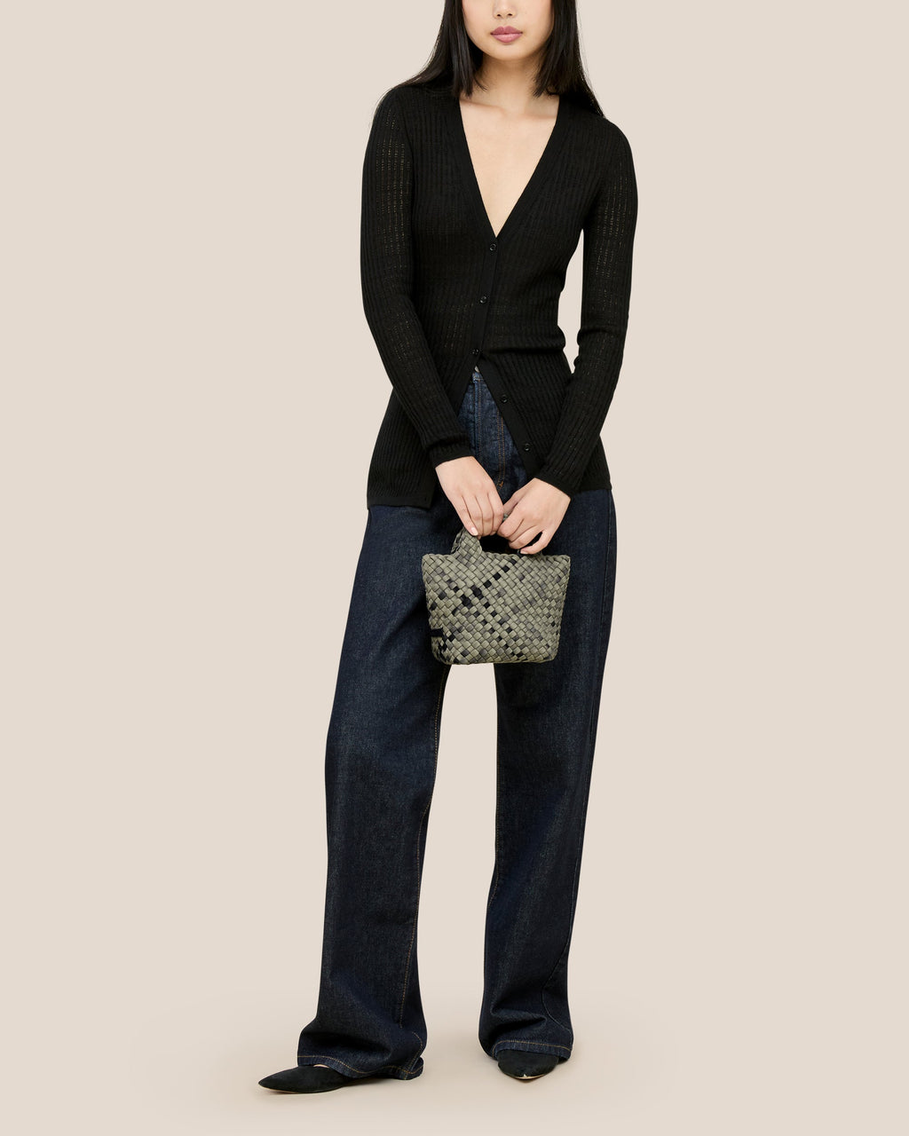 Petit cabas St. Barths aquarelle | Neptune