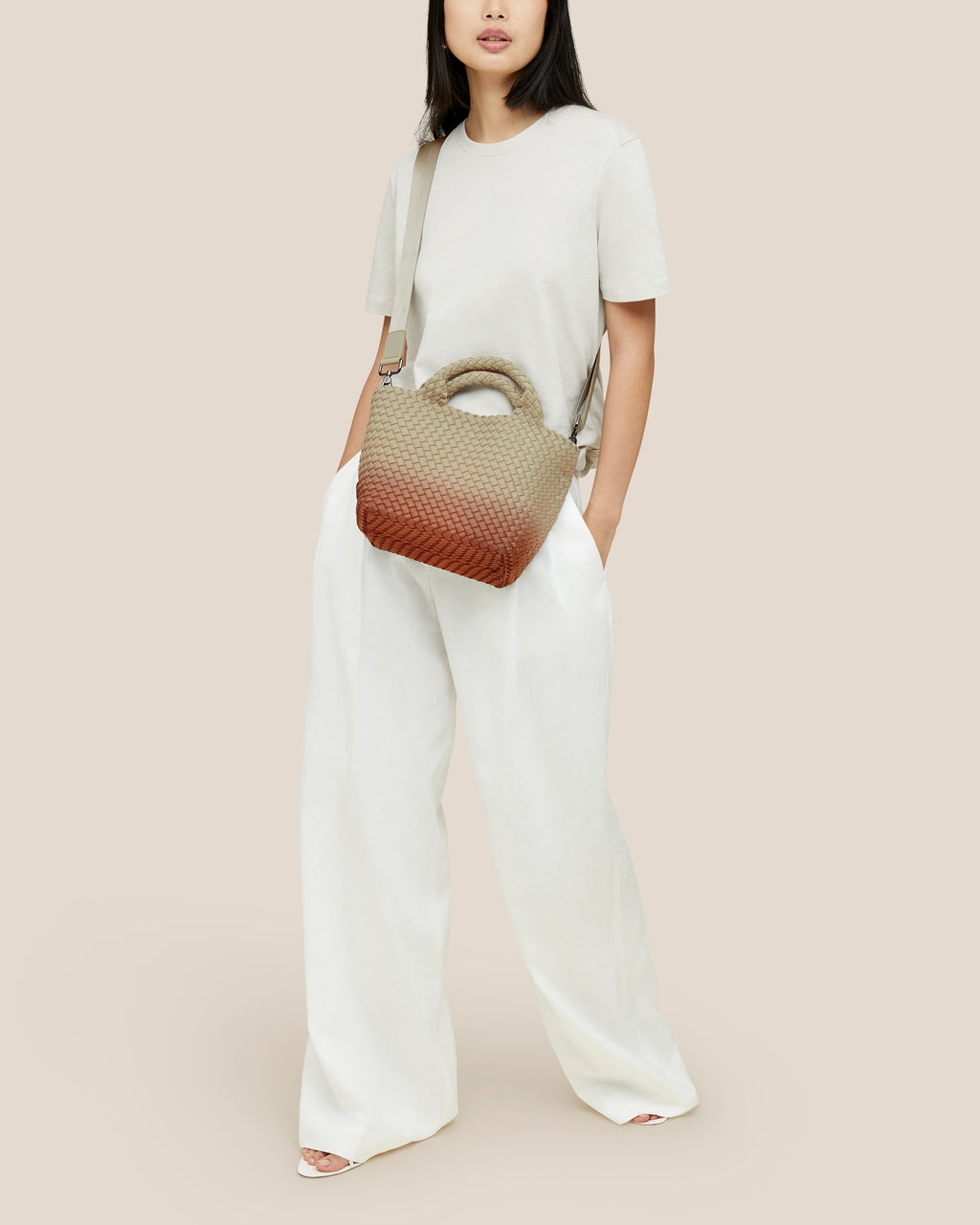 Petit sac fourre-tout St. Barths teint par trempage | Java