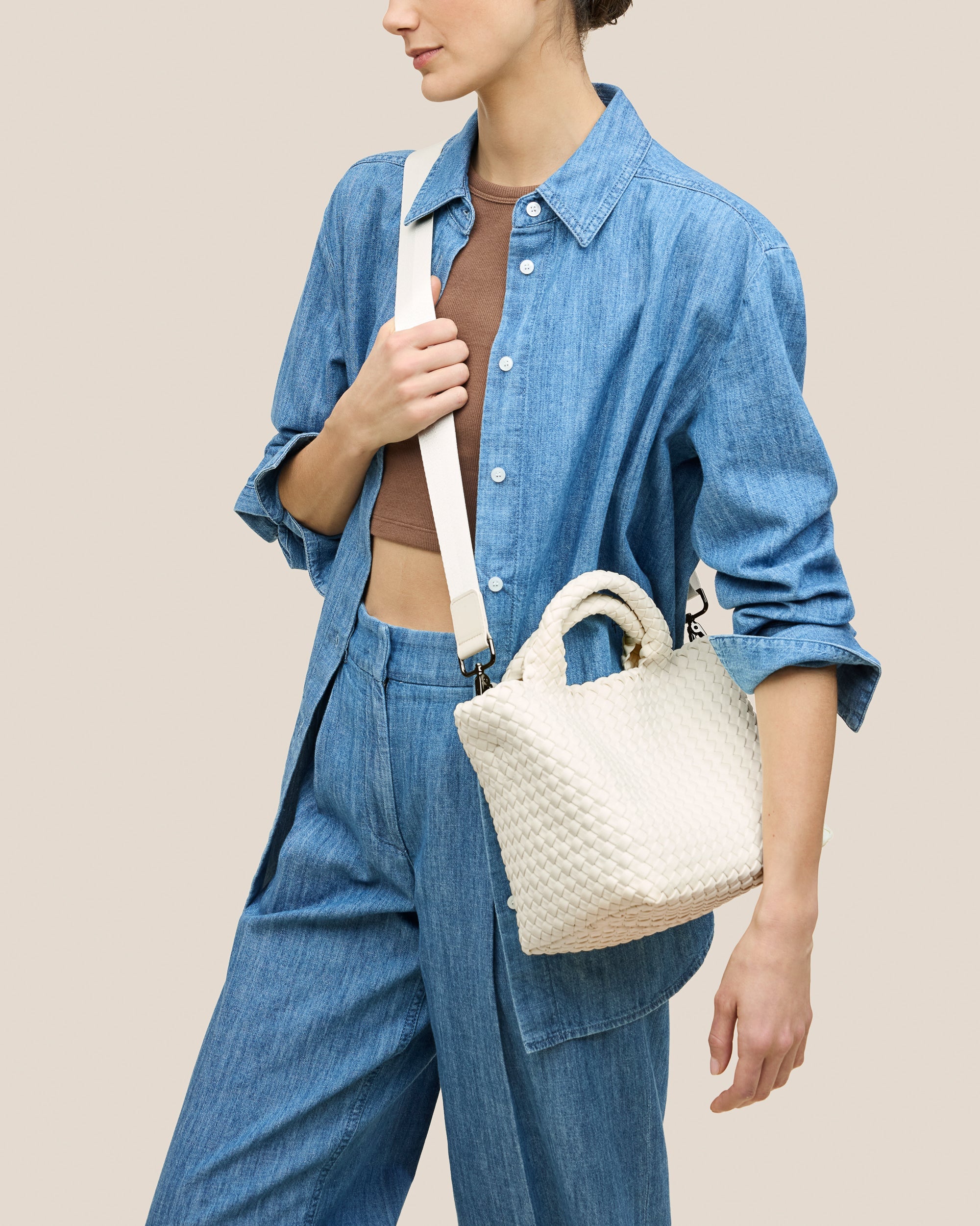 Petit sac fourre-tout St. Barths | Jasmine