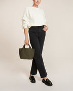 Petit sac fourre-tout St. Barths | Olive