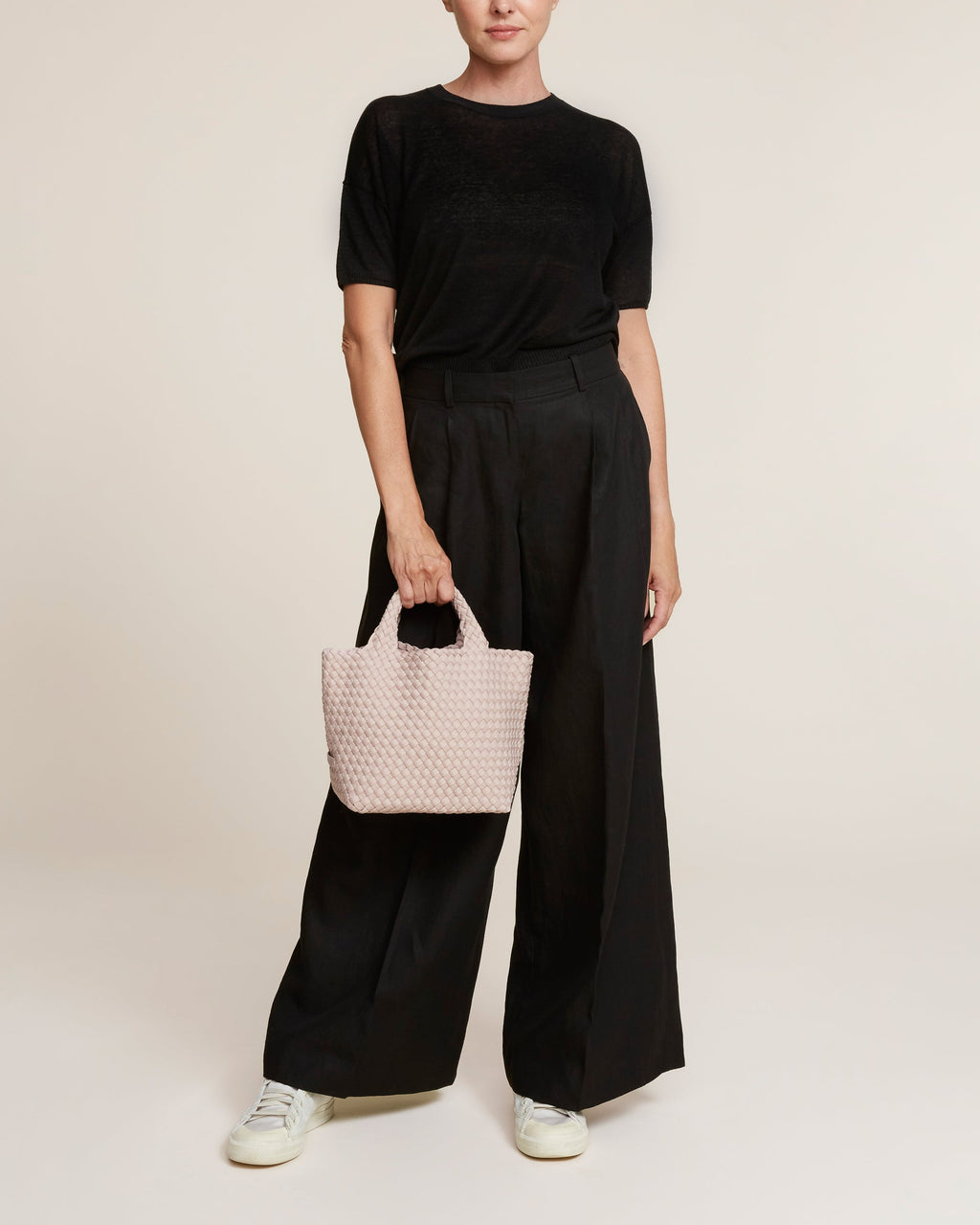 Petit sac fourre-tout St. Barths | Rose coquillage