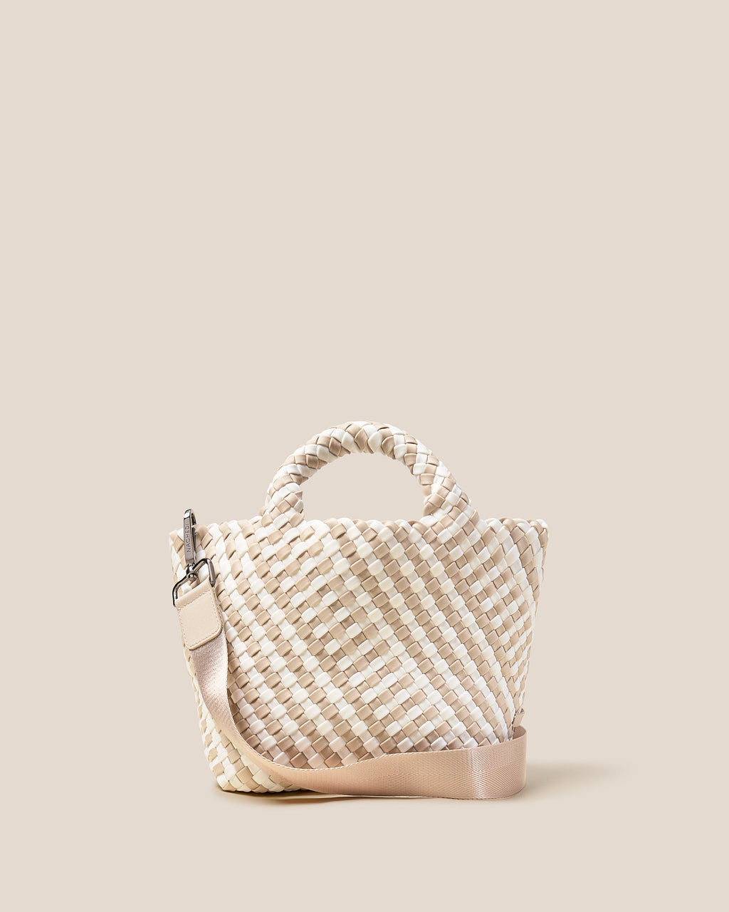 Petit sac fourre-tout rayé géométrique St. Barth | Mykonos