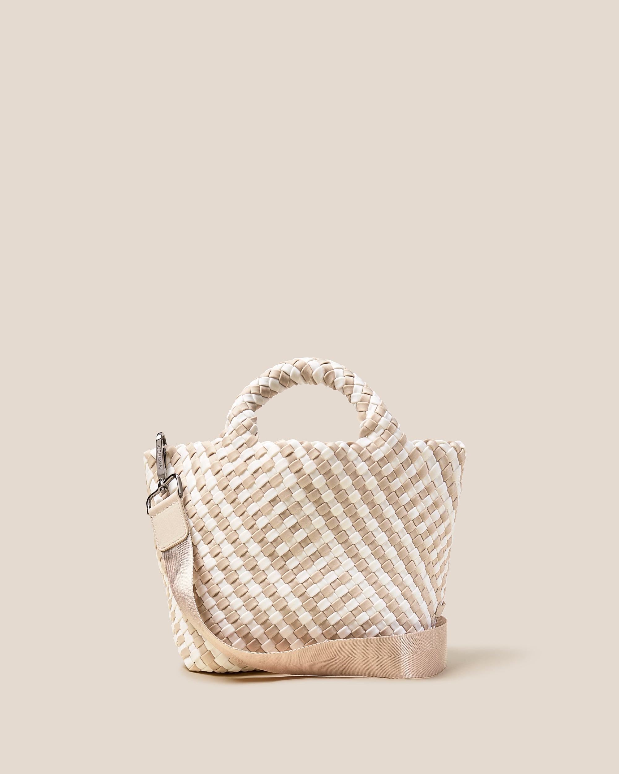 Petit sac fourre-tout rayé géométrique St. Barth | Mykonos
