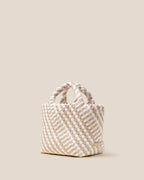 Petit sac fourre-tout rayé géométrique St. Barth | Mykonos