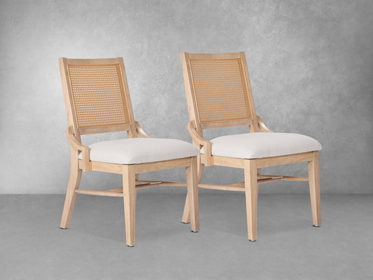 Chaises de salle à manger Avalon de JoJo Fletcher, lot de deux