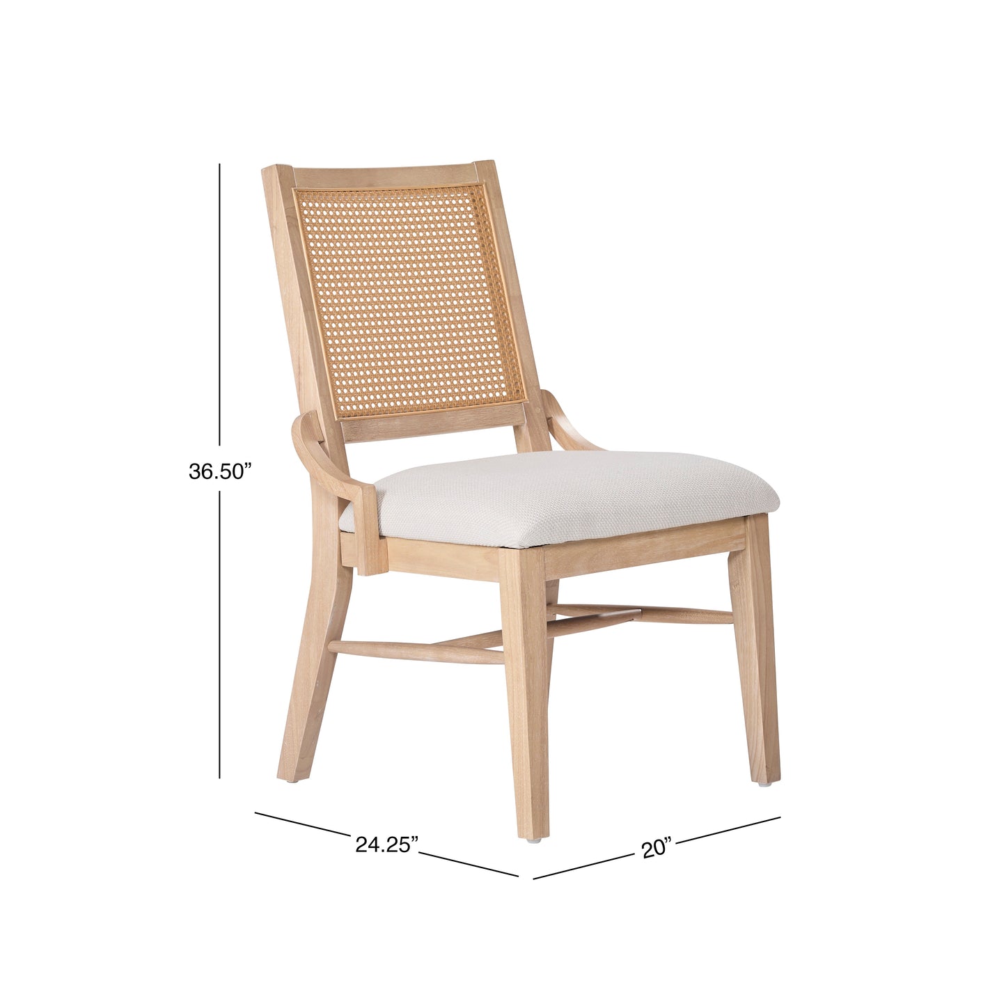 Chaises de salle à manger Avalon de JoJo Fletcher, lot de deux