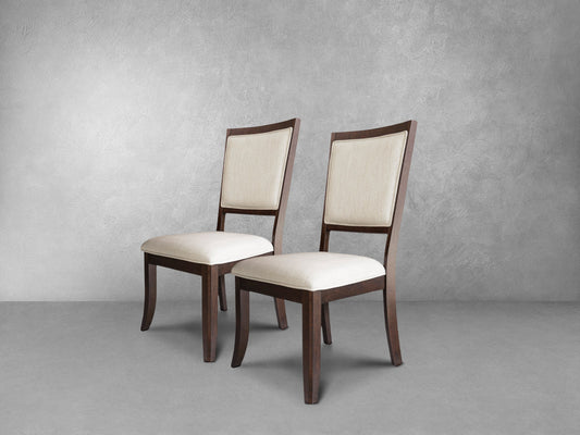 Chaises de salle à manger Cadence (lot de 2) - Marron