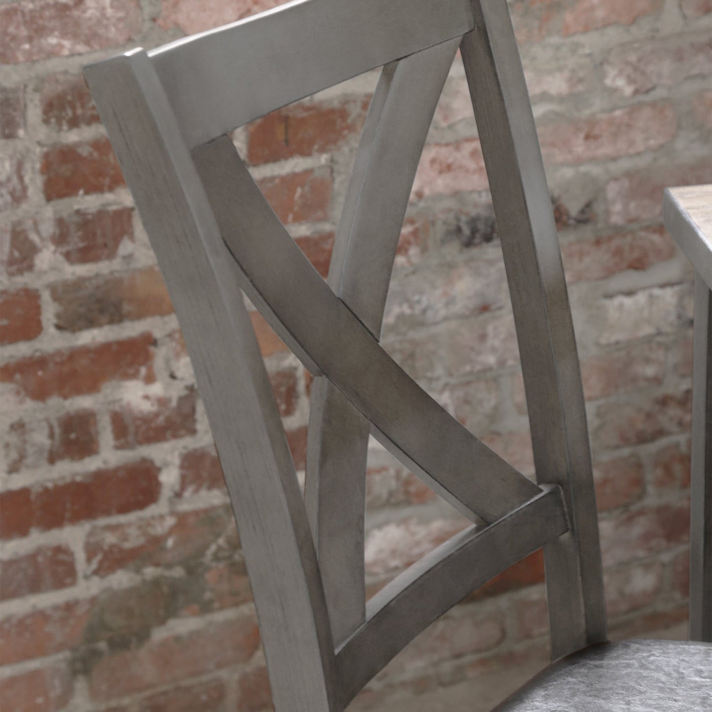 Chaises de salle à manger Theodore (lot de 6) - Gris