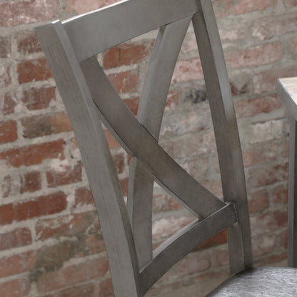 Chaises de salle à manger Theodore (lot de 6) - Gris