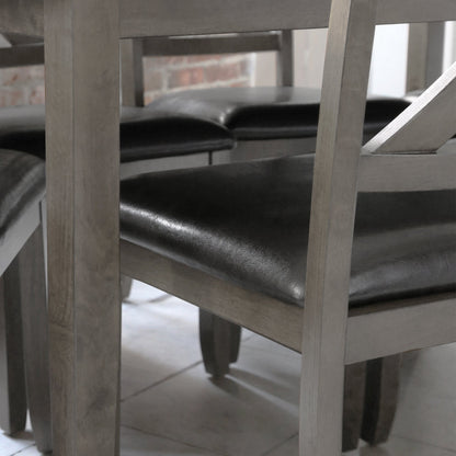 Chaises de salle à manger Theodore (lot de 6) - Gris