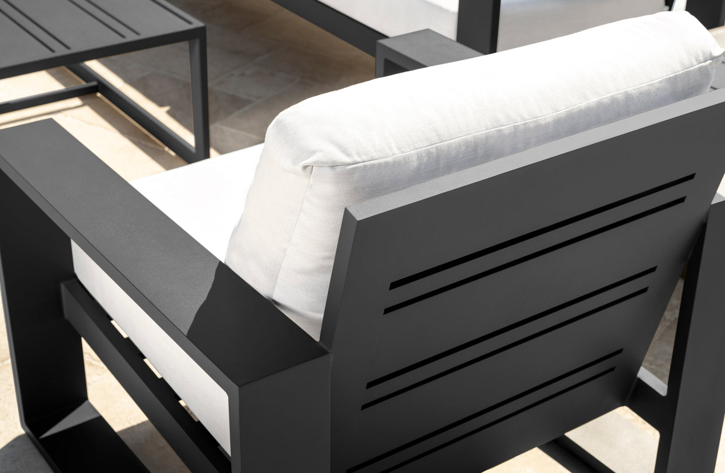 Fauteuil Torren (lot de 2) - Blanc