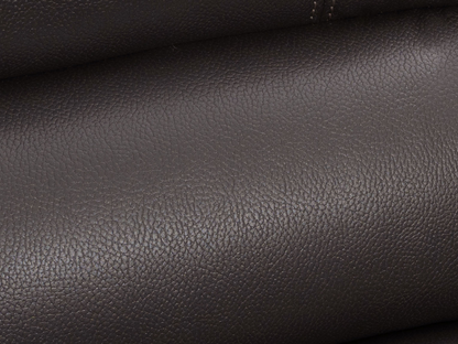 Canapé d'angle inclinable manuel Cooper - Marron