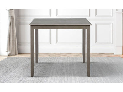 Table de comptoir haute Walker en bois - Grise