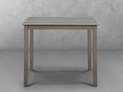 Table de comptoir haute Walker en bois - Grise