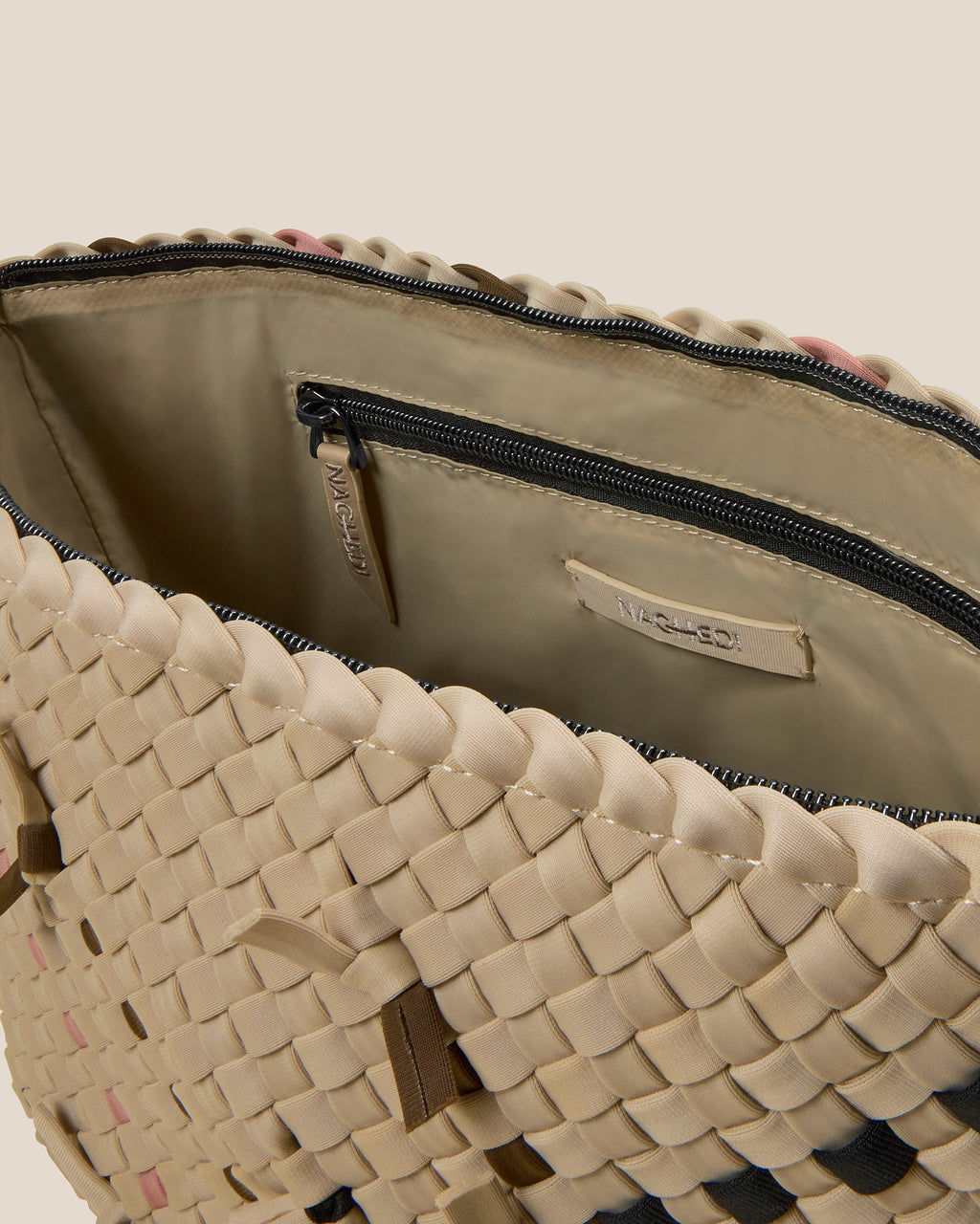 Grande trousse à maquillage Portofino Waste Not Knots | Quartz