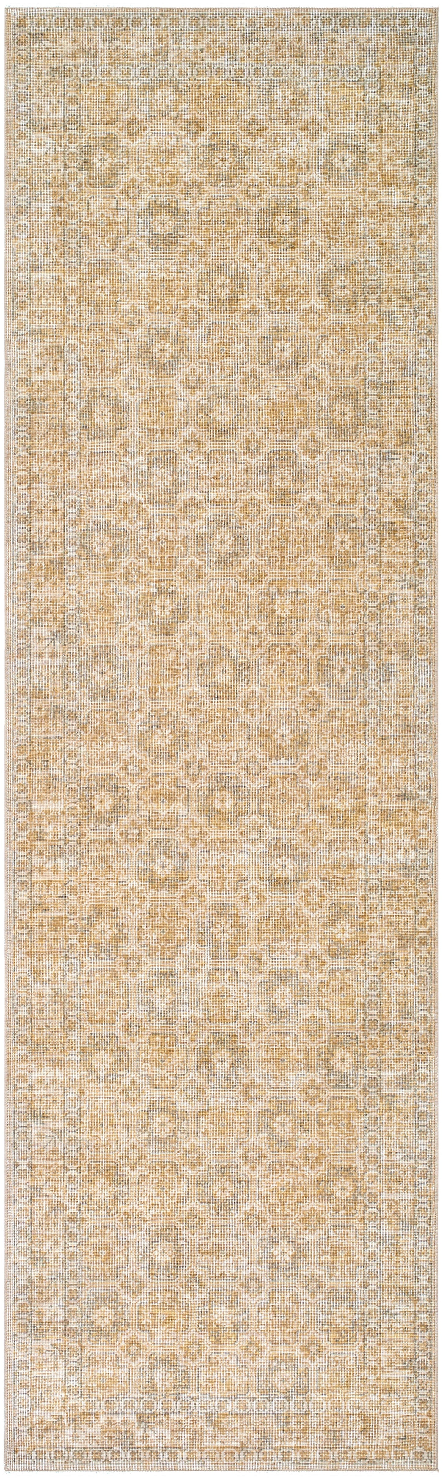 Tapis Becki Owens Renaissance fait main, beige et taupe