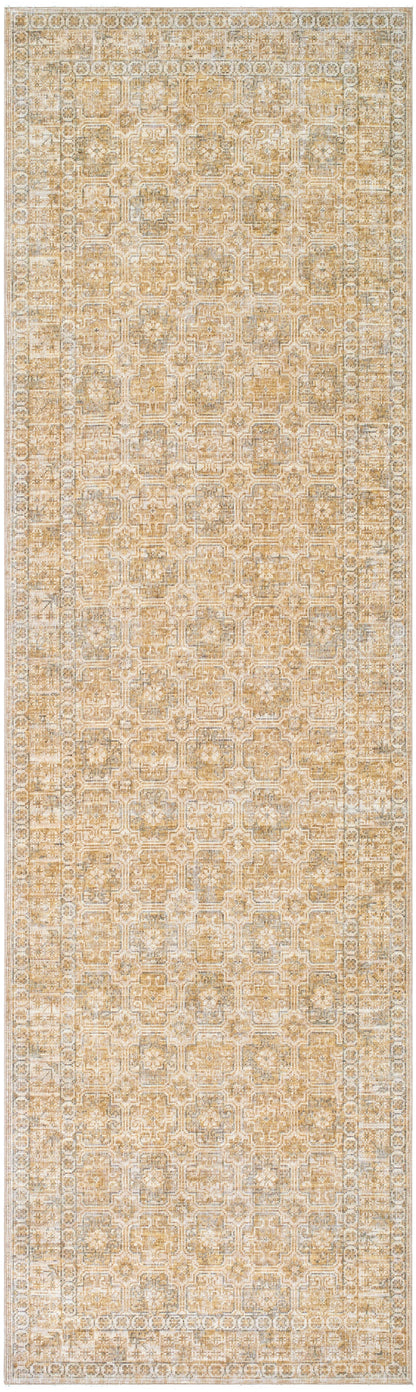 Tapis Becki Owens Renaissance fait main, beige et taupe