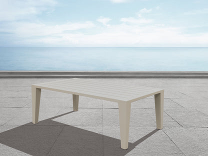 Ensemble de salon de jardin 4 pièces Hyland Hills - Aluminium beige