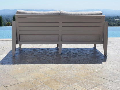 Ensemble de salon de jardin 4 pièces Hyland Hills - Aluminium gris