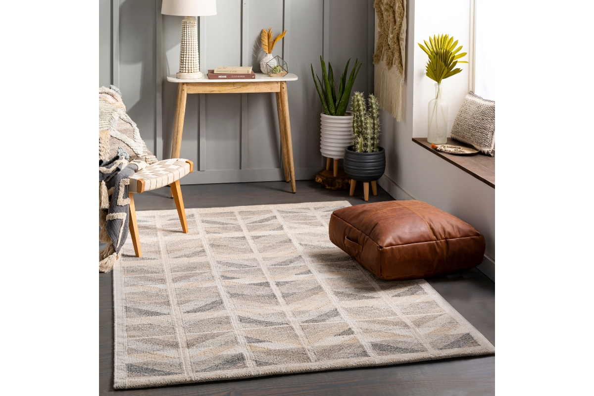 Tapis d'intérieur Sabrina tissé à la main