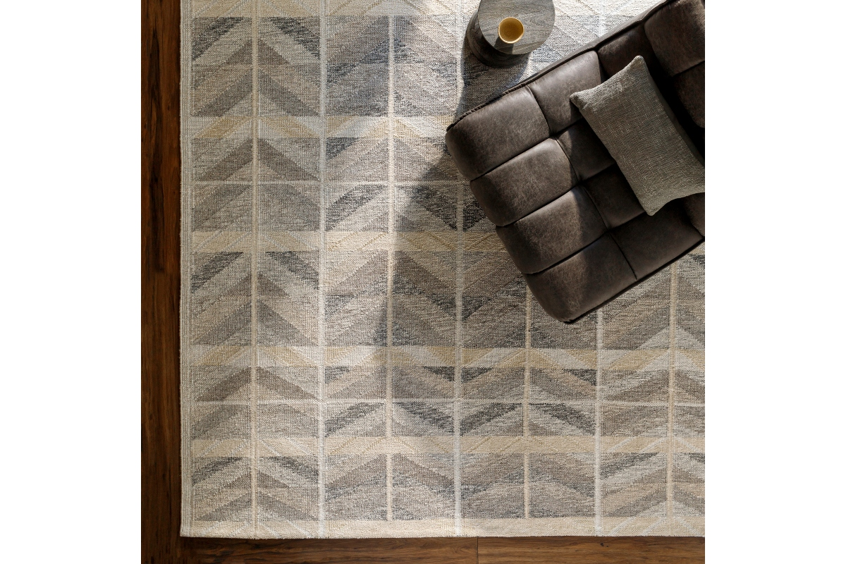 Tapis d'intérieur Sabrina tissé à la main